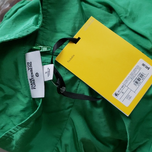 DVF for Target Women's Nylon Packable Long Sleeve Half Zip Jacket - Picture 10 of 11